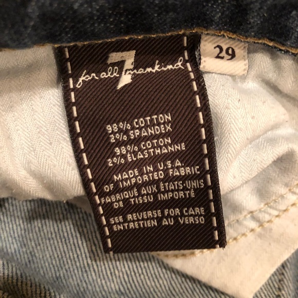 7 For All Mankind Jeans - Size 29 bootcut - Picture 2 of 8